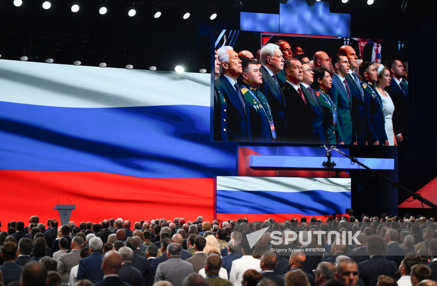 Russia Putin United Russia Party Congress