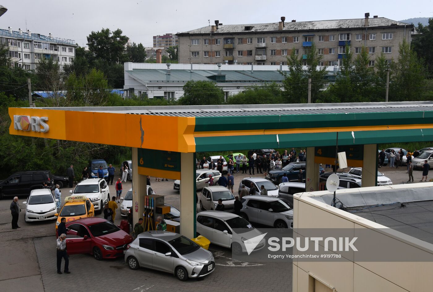 Russia Regions Gasoline Shortages
