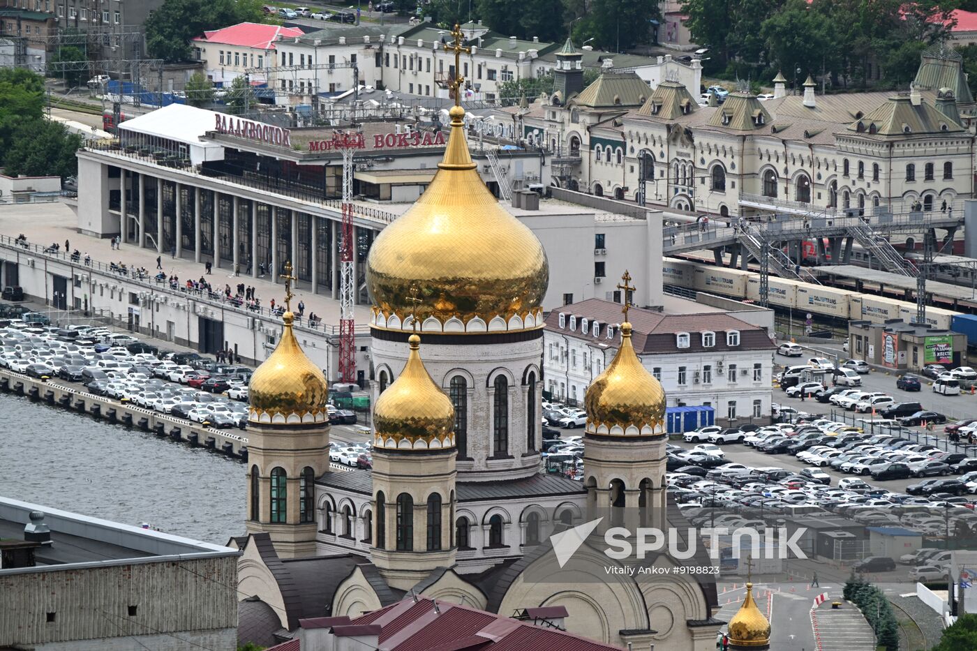Russia Vladivostok Cityscapes