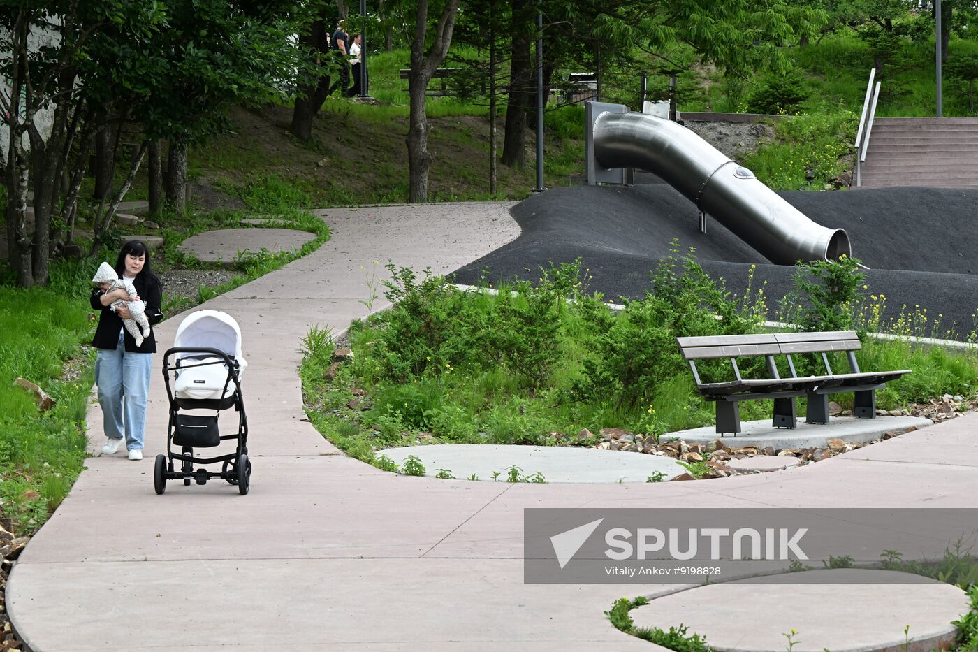 Russia Vladivostok Cityscapes