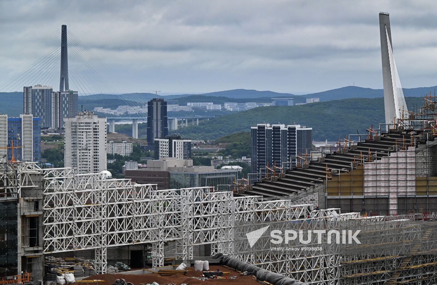 Russia Vladivostok Cityscapes