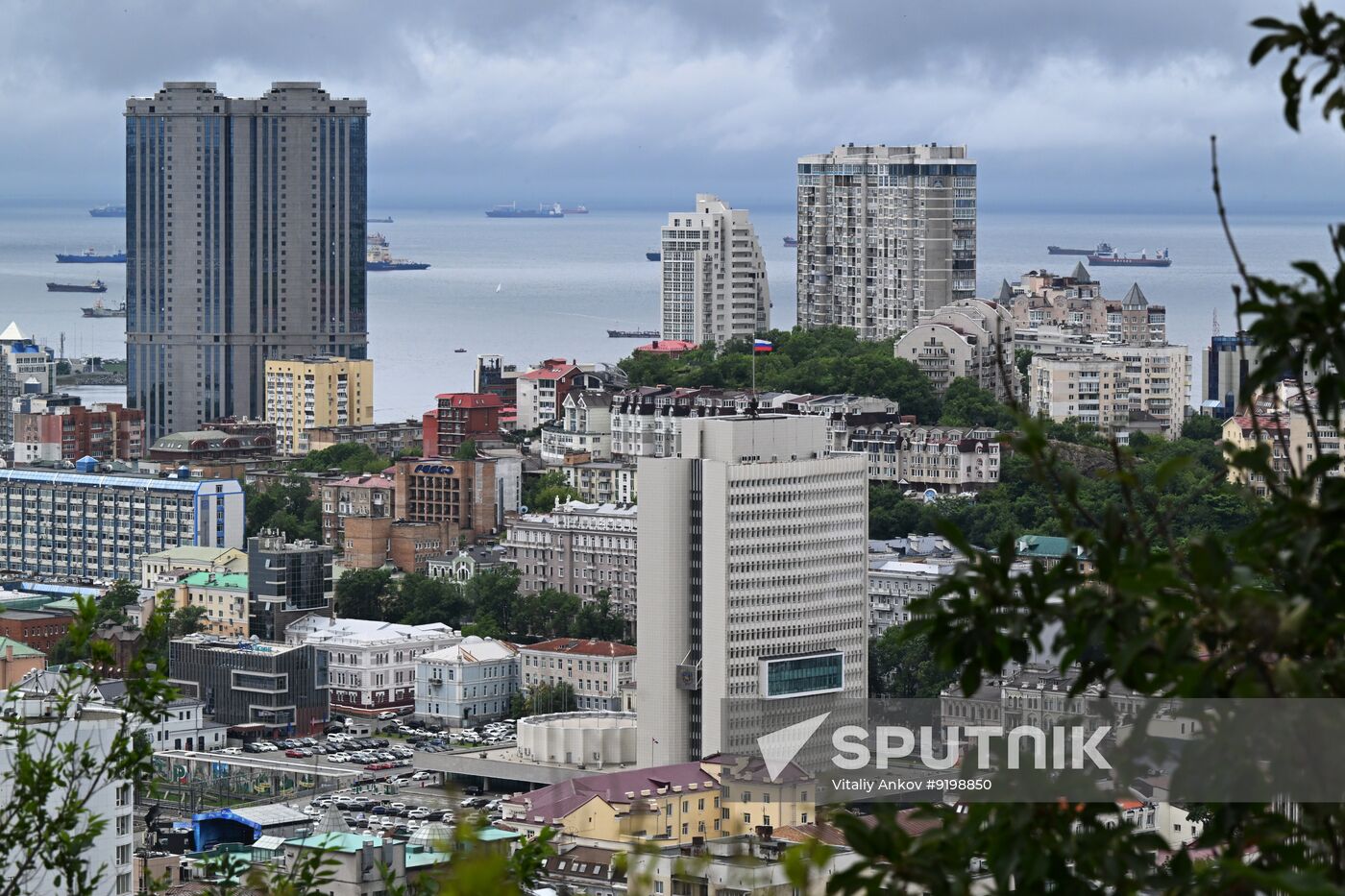 Russia Vladivostok Cityscapes