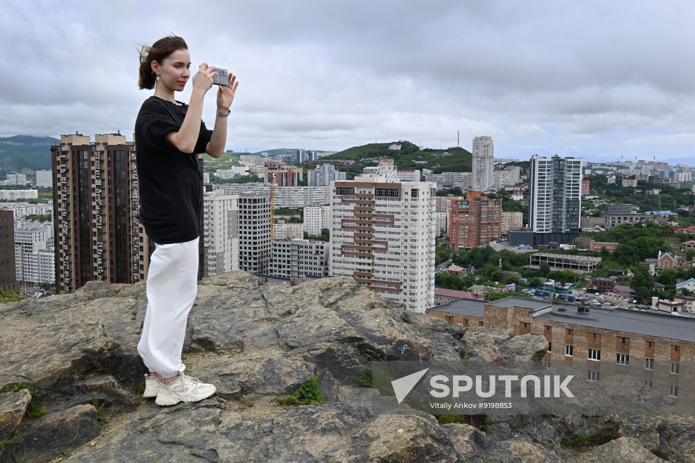Russia Vladivostok Cityscapes