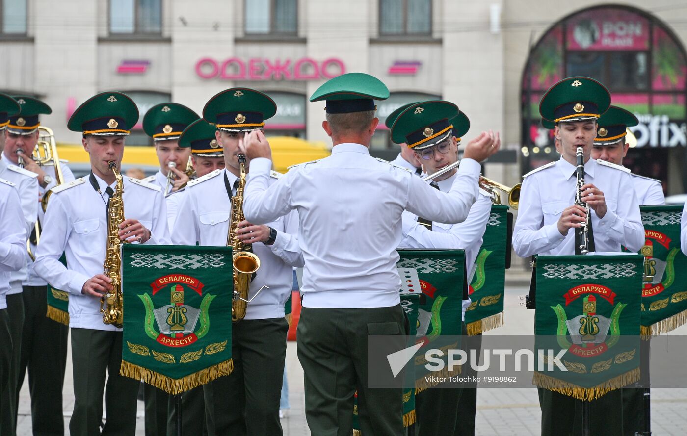 Belarus Independence Day Preparations
