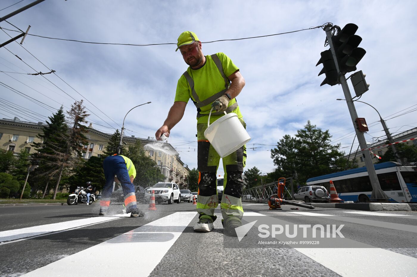 Russia Roadworks