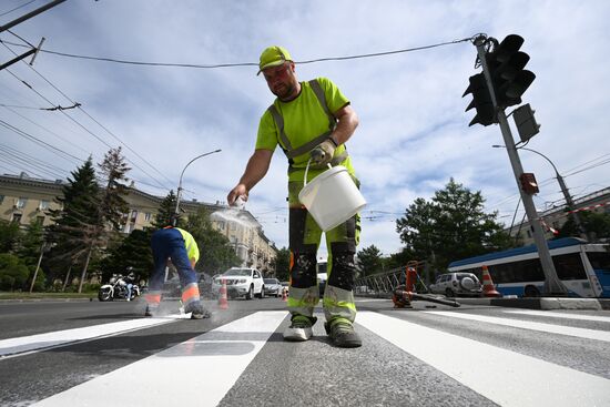 Russia Roadworks