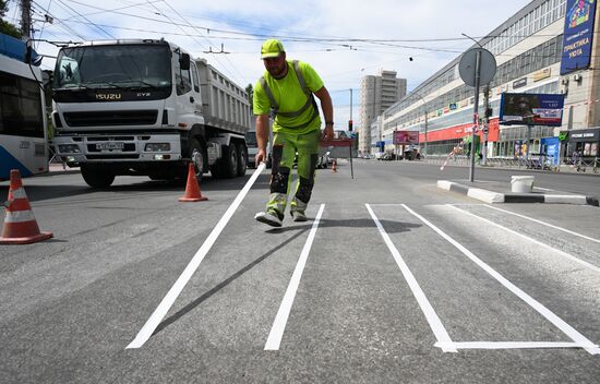 Russia Roadworks