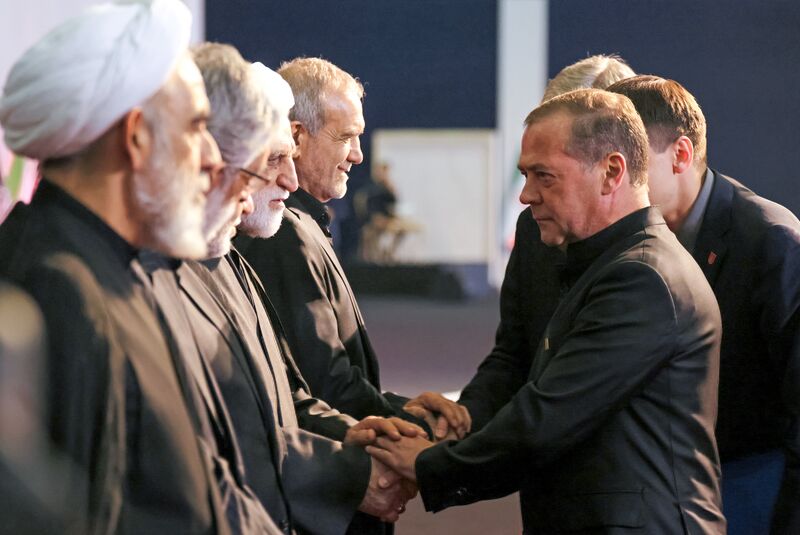 Iran Russia Late Supreme Leader Funeral Rites