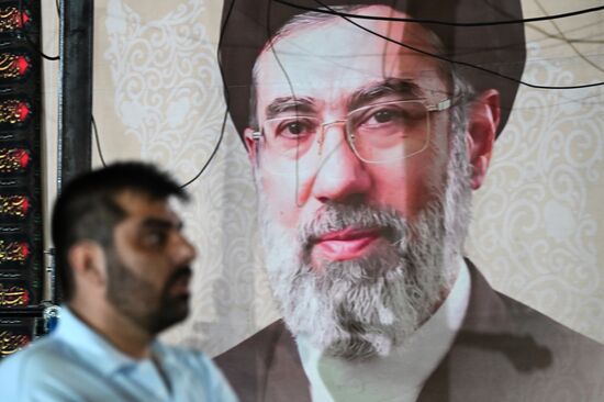Iran Late Supreme Leader Funeral Rites