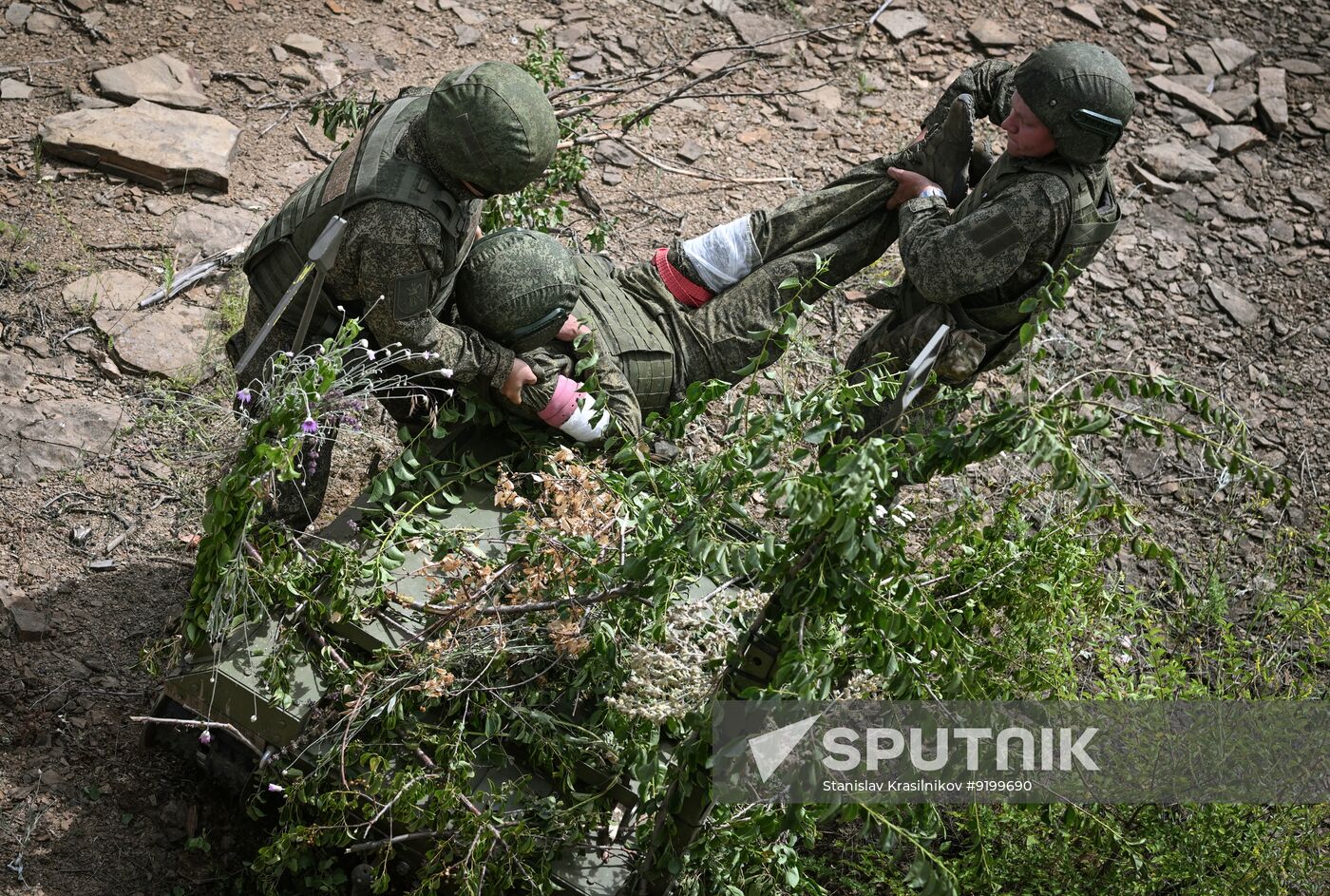 Russia Ukraine Military Operation Ground Vehicle