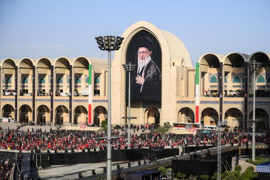 Iran Late Supreme Leader Funeral Rites