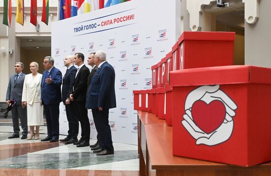 Russia Parliamentary Election Campaign Pensioners Party