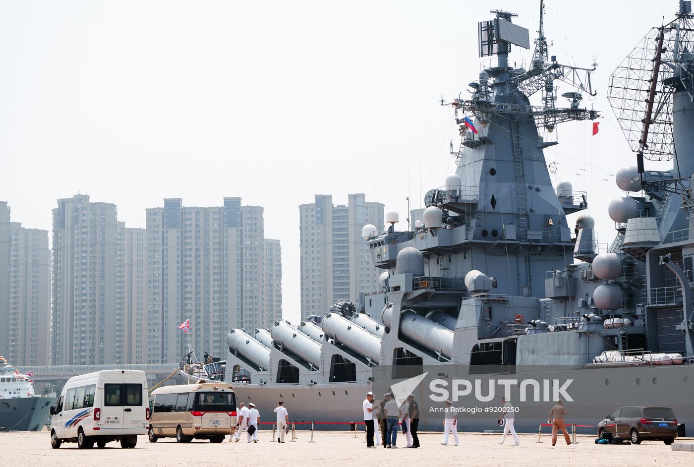 China Russia Naval Drills