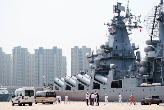 China Russia Naval Drills