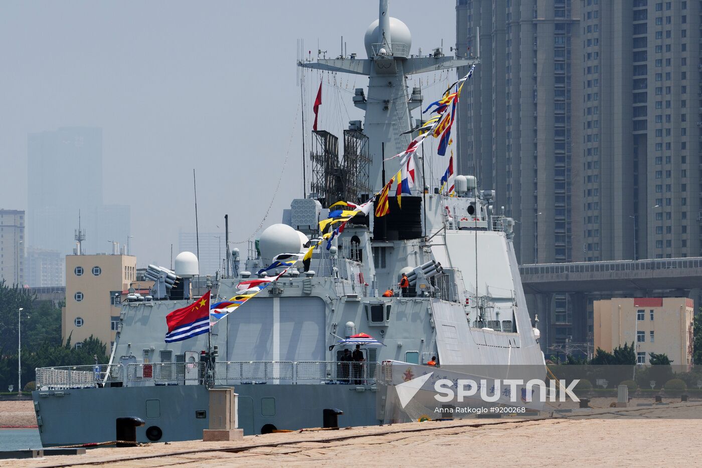 China Russia Naval Drills