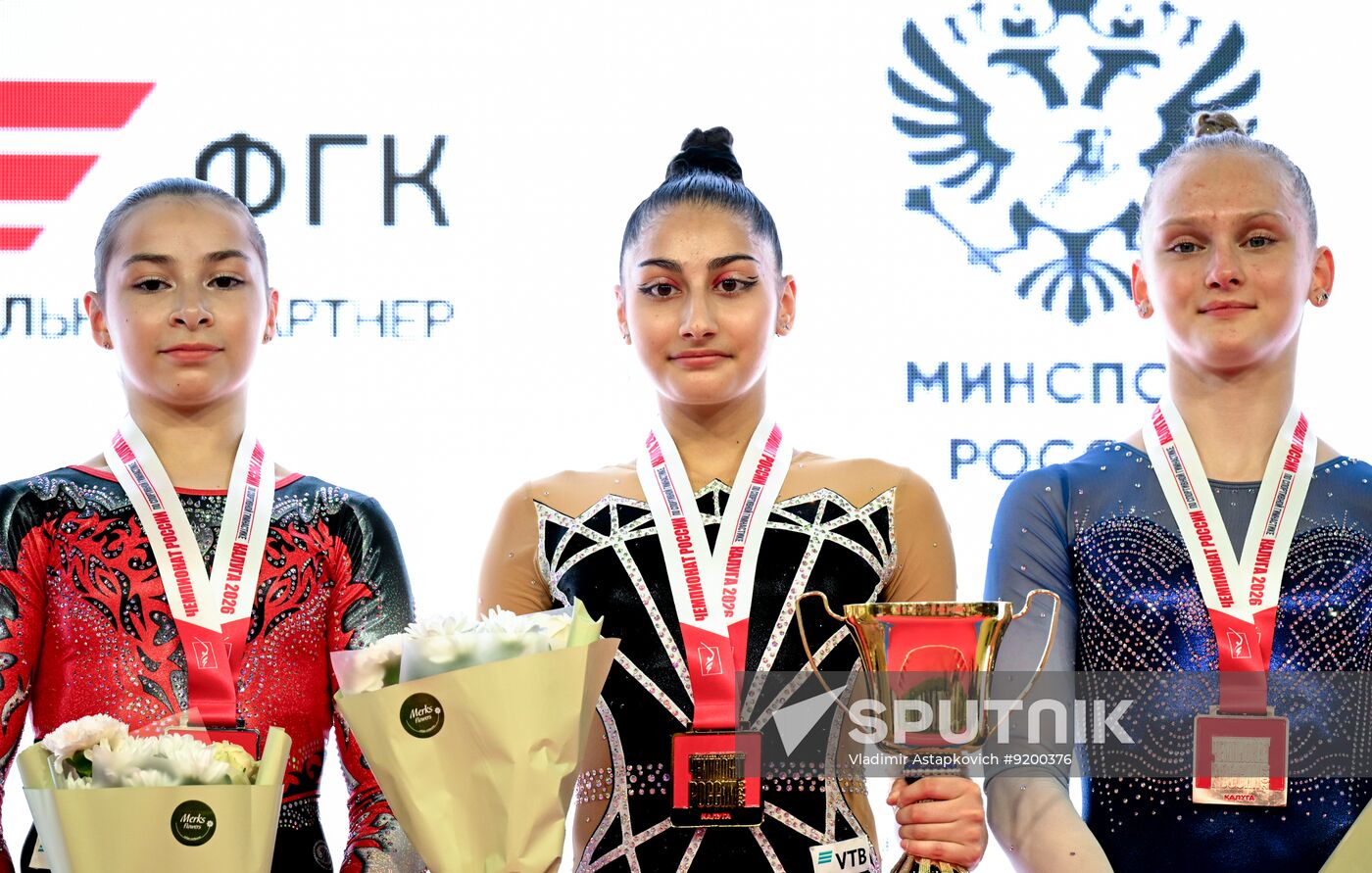 Russia Artistic Gymnastics Championships Women
