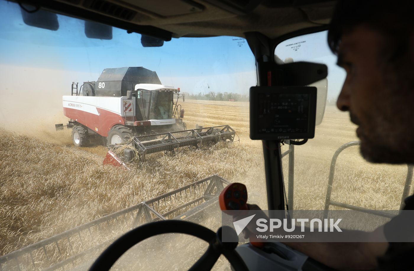 Russia Agriculture Wheat Harvesting