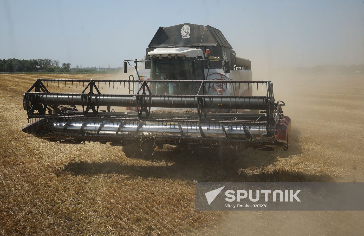 Russia Agriculture Wheat Harvesting