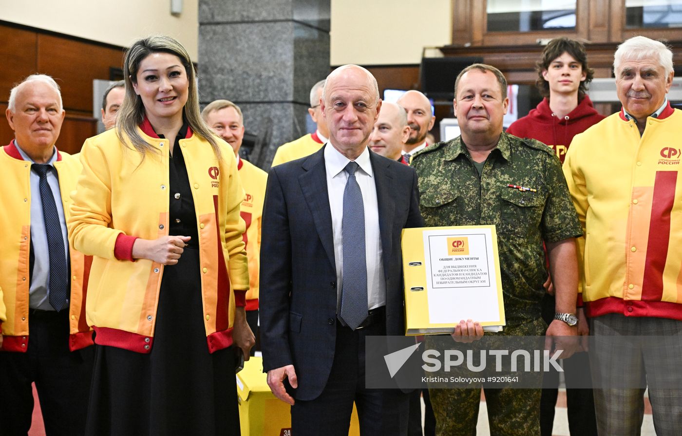 Russia Parliamentary Election Campaign Just Russia Party