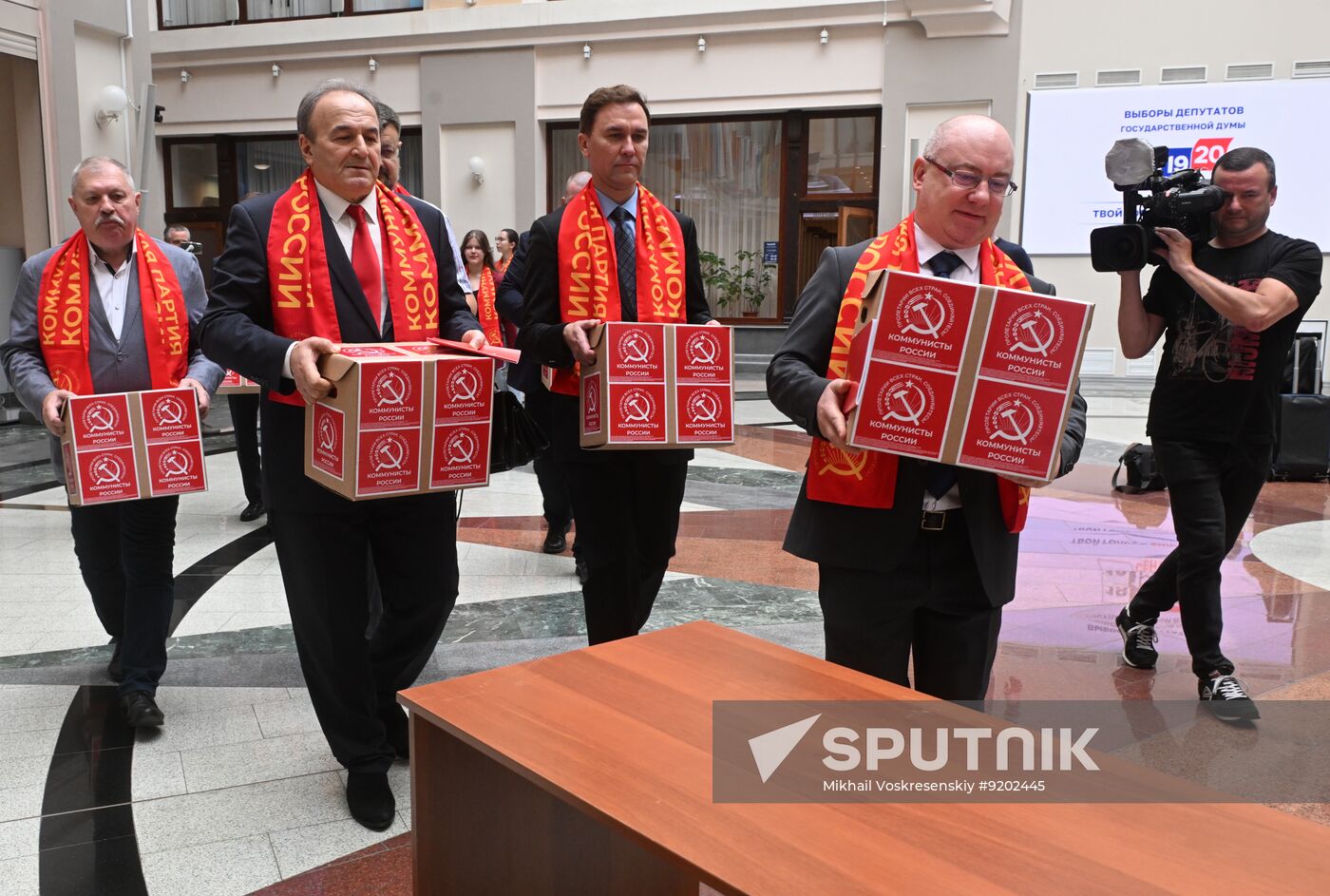 Russia Parliamentary Election Campaign Communists