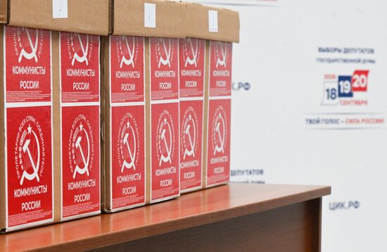 Russia Parliamentary Election Campaign Communists