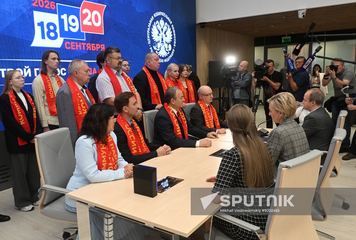 Russia Parliamentary Election Campaign Communists