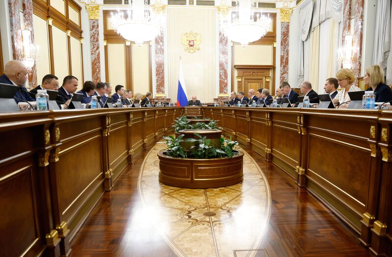 Russia Mishustin Government