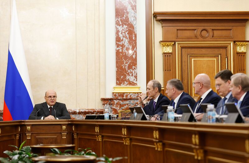 Russia Mishustin Government