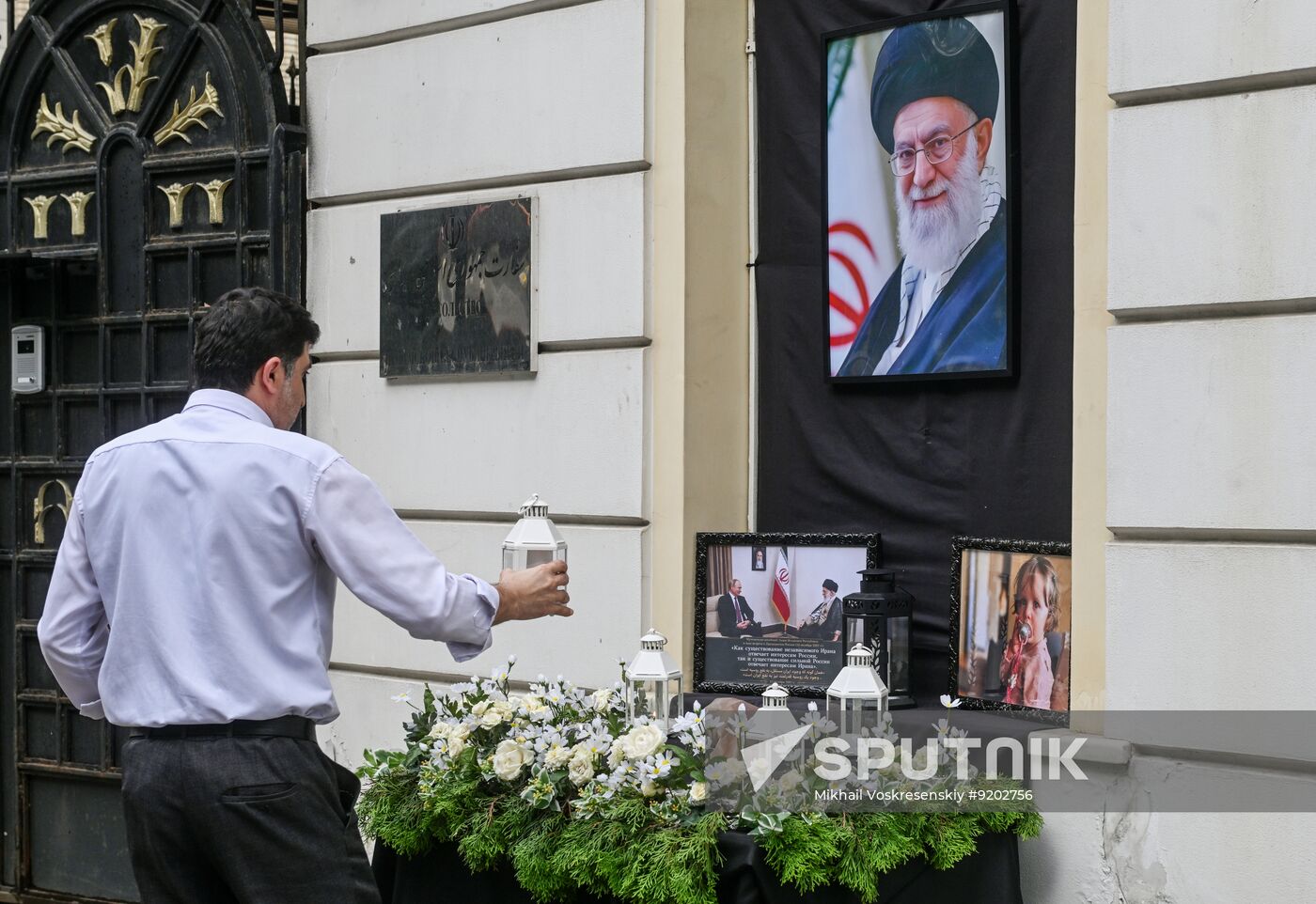 Russia Iran Late Supreme Leader Memorial