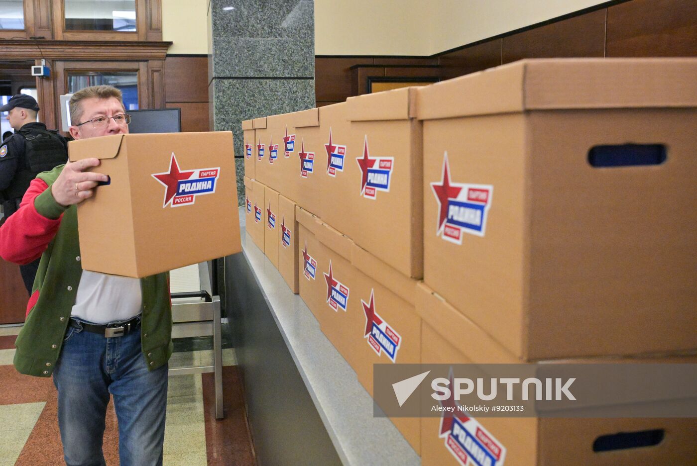 Russia Parliamentary Election Campaign Rodina Party