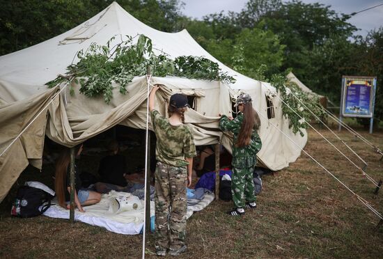 Russia Military Patriotic Children Camp