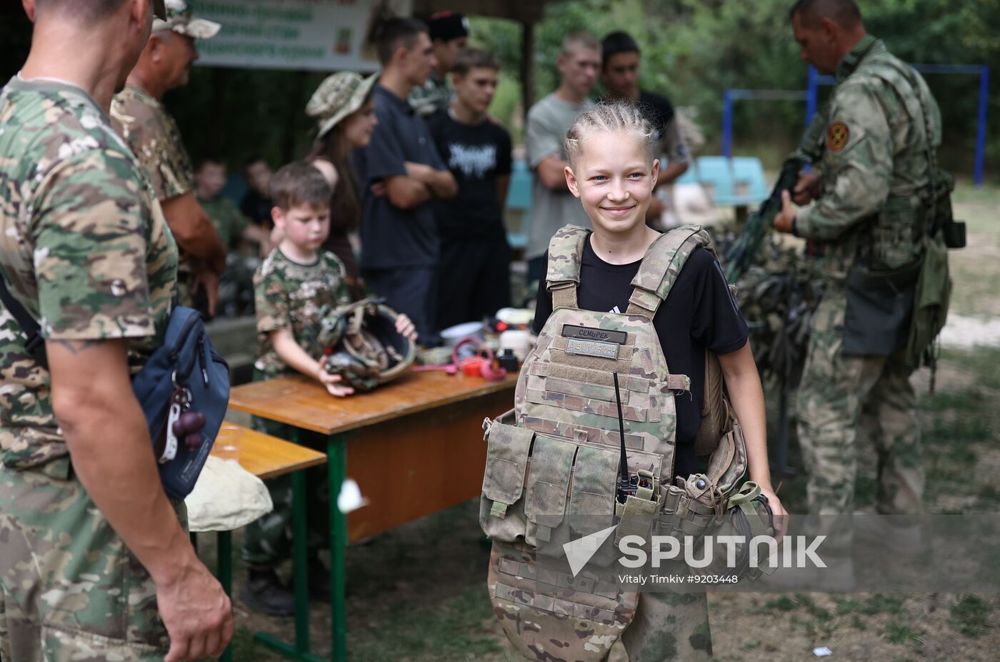 Russia Military Patriotic Children Camp