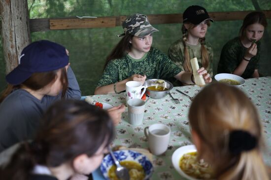 Russia Military Patriotic Children Camp