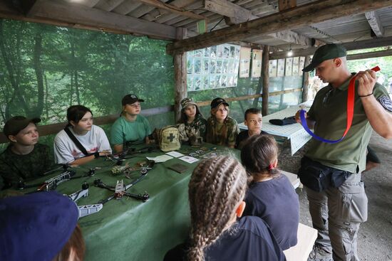 Russia Military Patriotic Children Camp