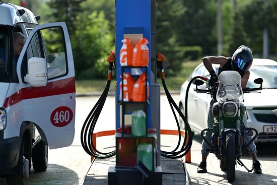 Russia Gasoline Shortages