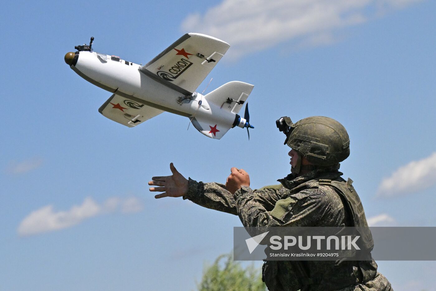 Russia Ukraine Military Operation UAVs