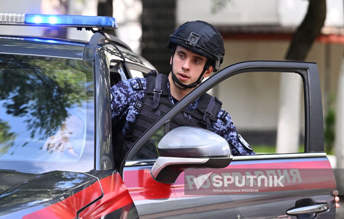 Russia National Guard Private Security Training