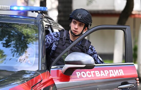 Russia National Guard Private Security Training