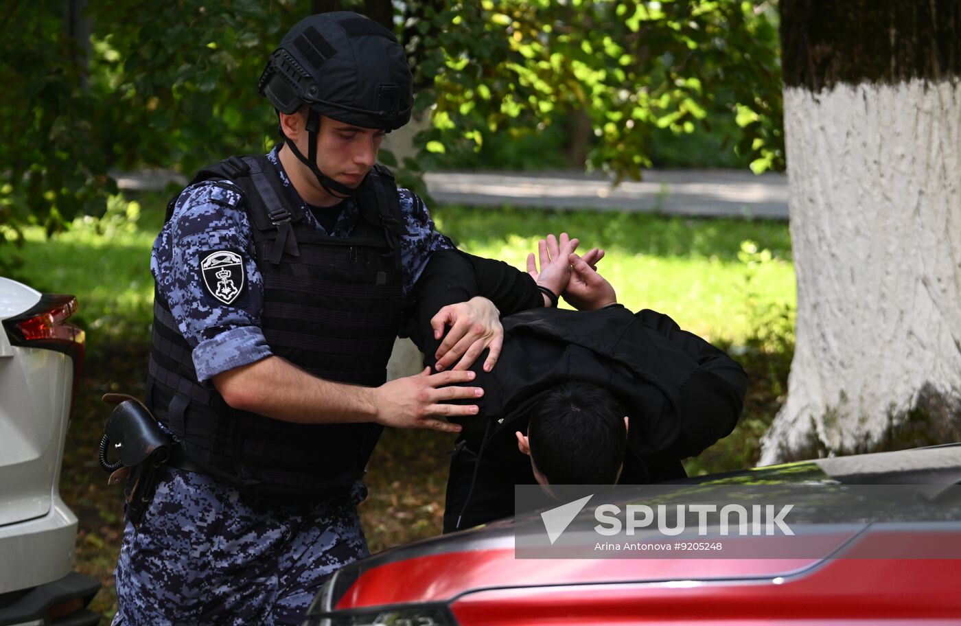 Russia National Guard Private Security Training