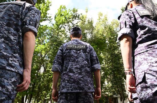 Russia National Guard Private Security Training