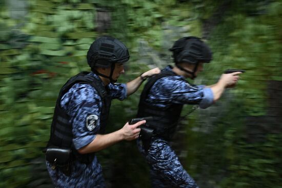Russia National Guard Private Security Training
