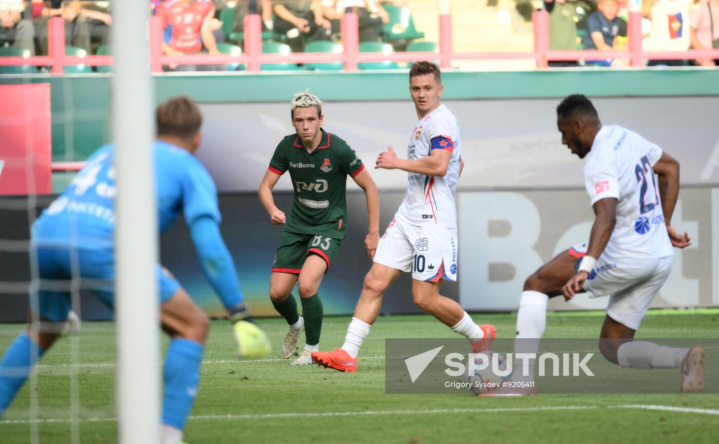Russia Soccer Friendly Lokomotiv - CSKA