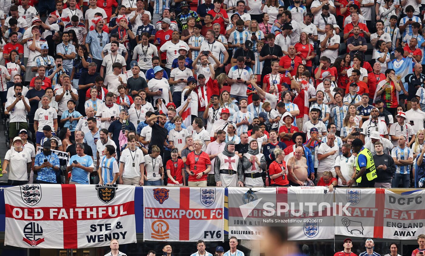US Soccer World Cup England - Argentina