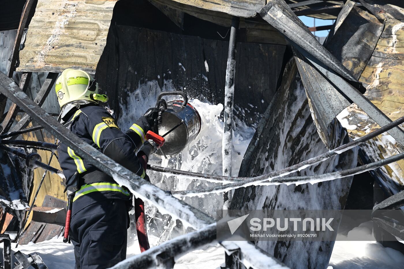 Russia Fire Industrial Zone