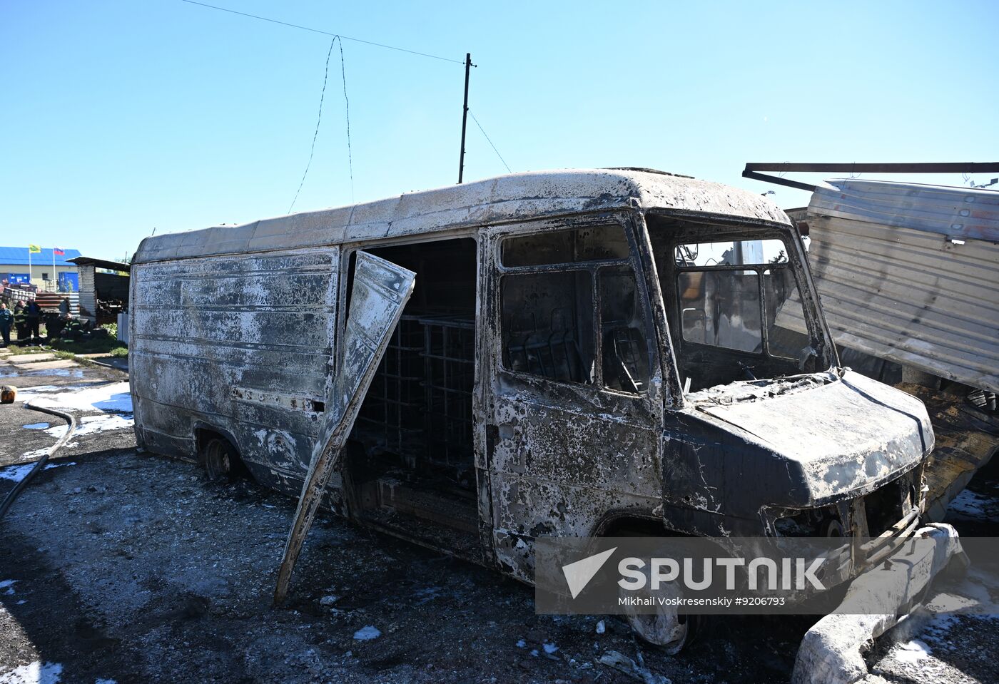 Russia Fire Industrial Zone