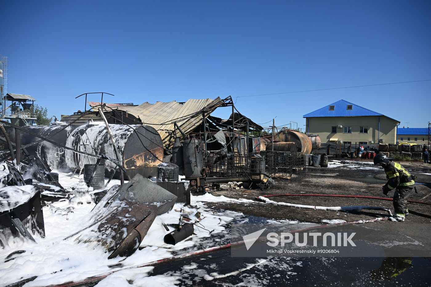 Russia Fire Industrial Zone