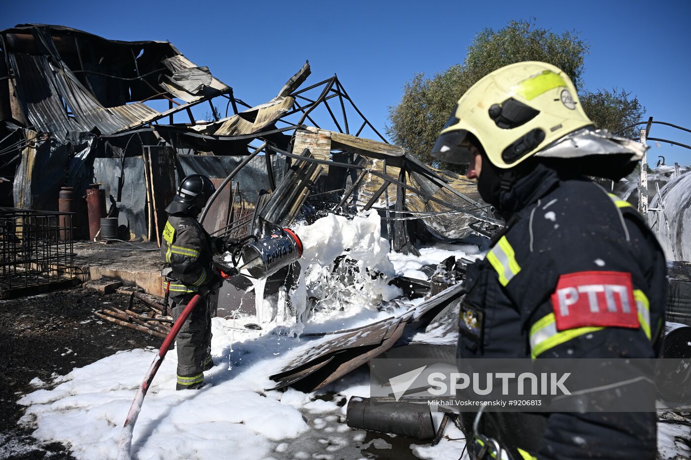 Russia Fire Industrial Zone