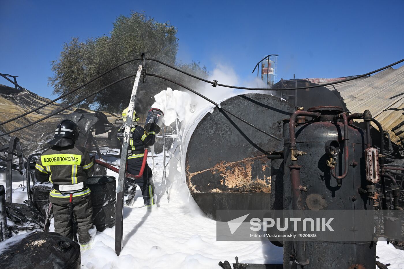 Russia Fire Industrial Zone