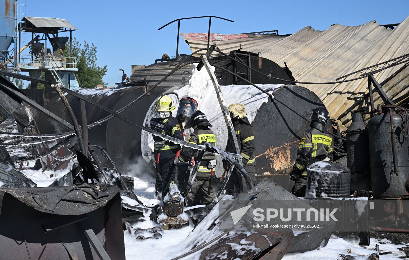 Russia Fire Industrial Zone