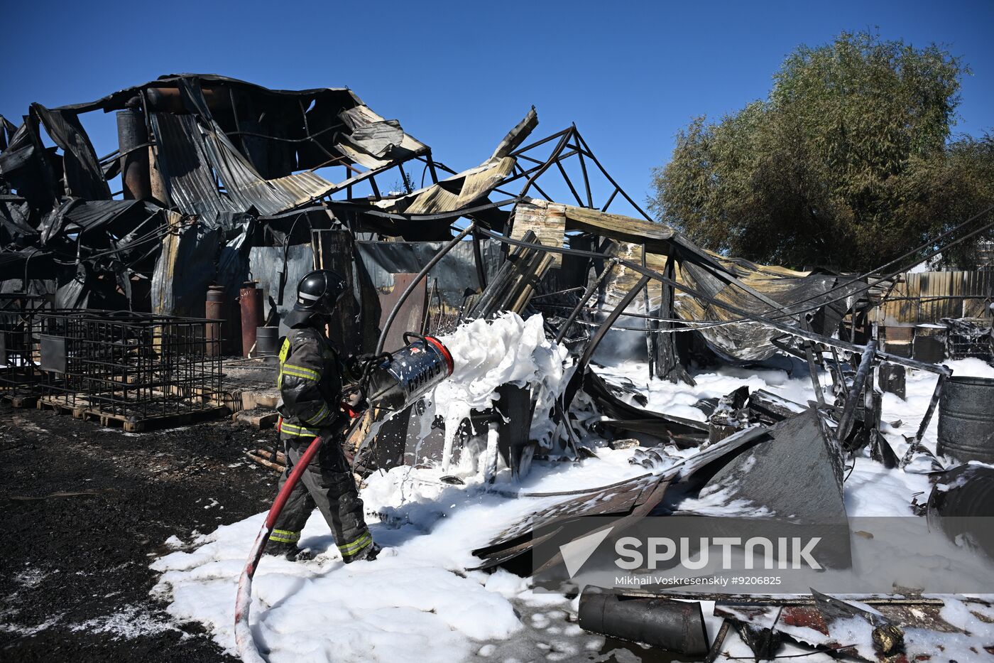 Russia Fire Industrial Zone